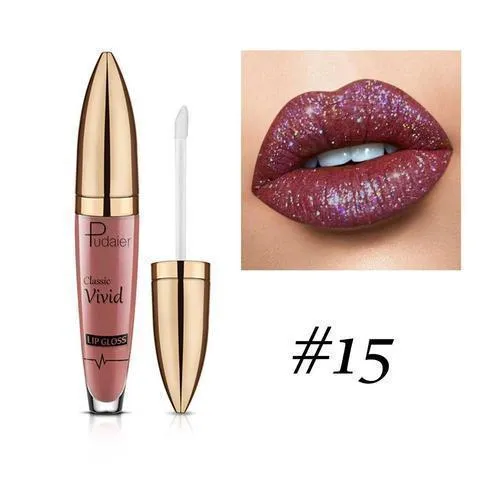 18 Color Diamond Shiny Long Lasting Lipstick