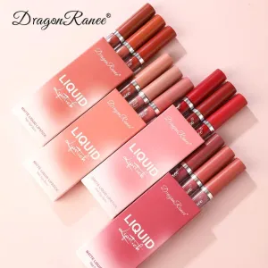 3pcs/set Velvet Matte Lip Gloss Matte Long Lasting Waterproof Lipstick Nourish Moisturizing Professional Lips Makeup