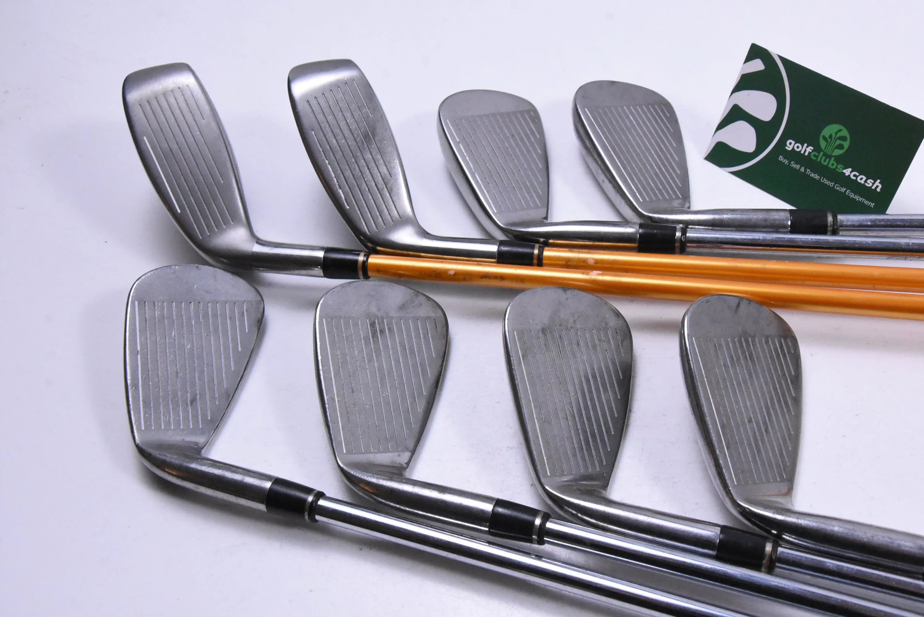 Adams Idea A7 OS Hybrid Combo Irons / 3-4h 5-PW / Stiff Flex Adams Player Shafts