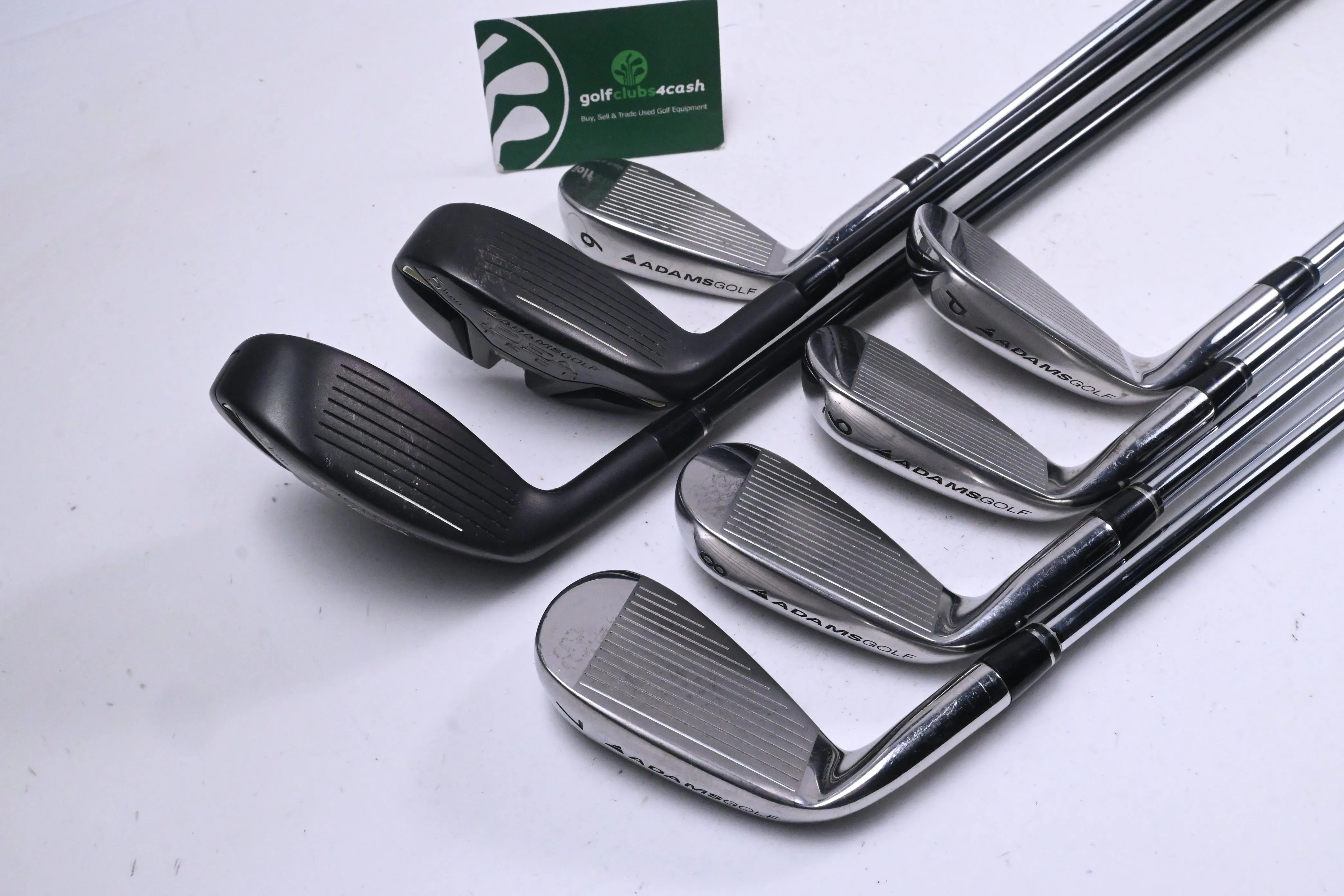 Adams Idea Tech V3 Hybrid Combo Irons / 4-5H 6-PW / Regular Flex Adams Shafts