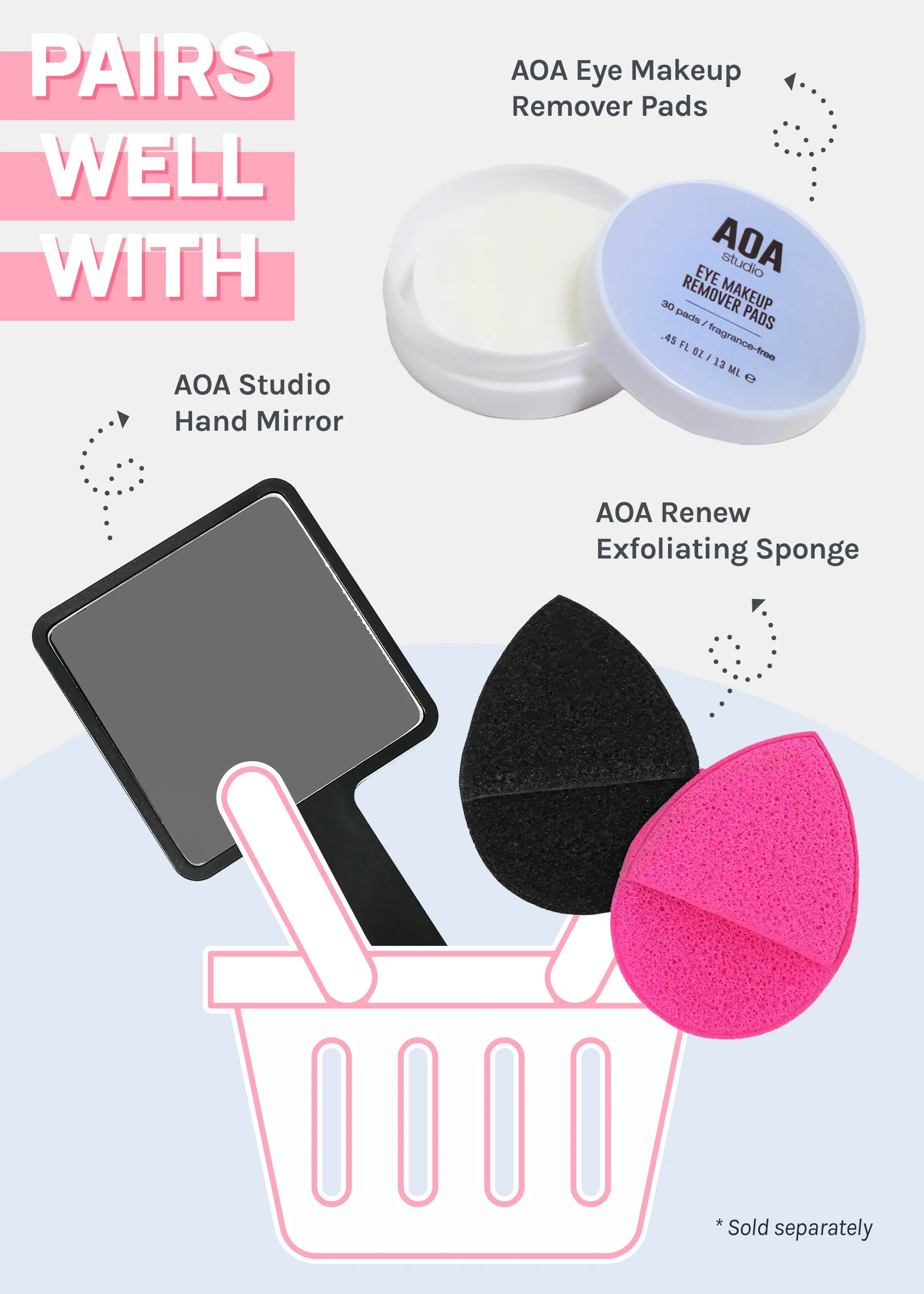 AOA Makeup Remover Wipes - Unscented