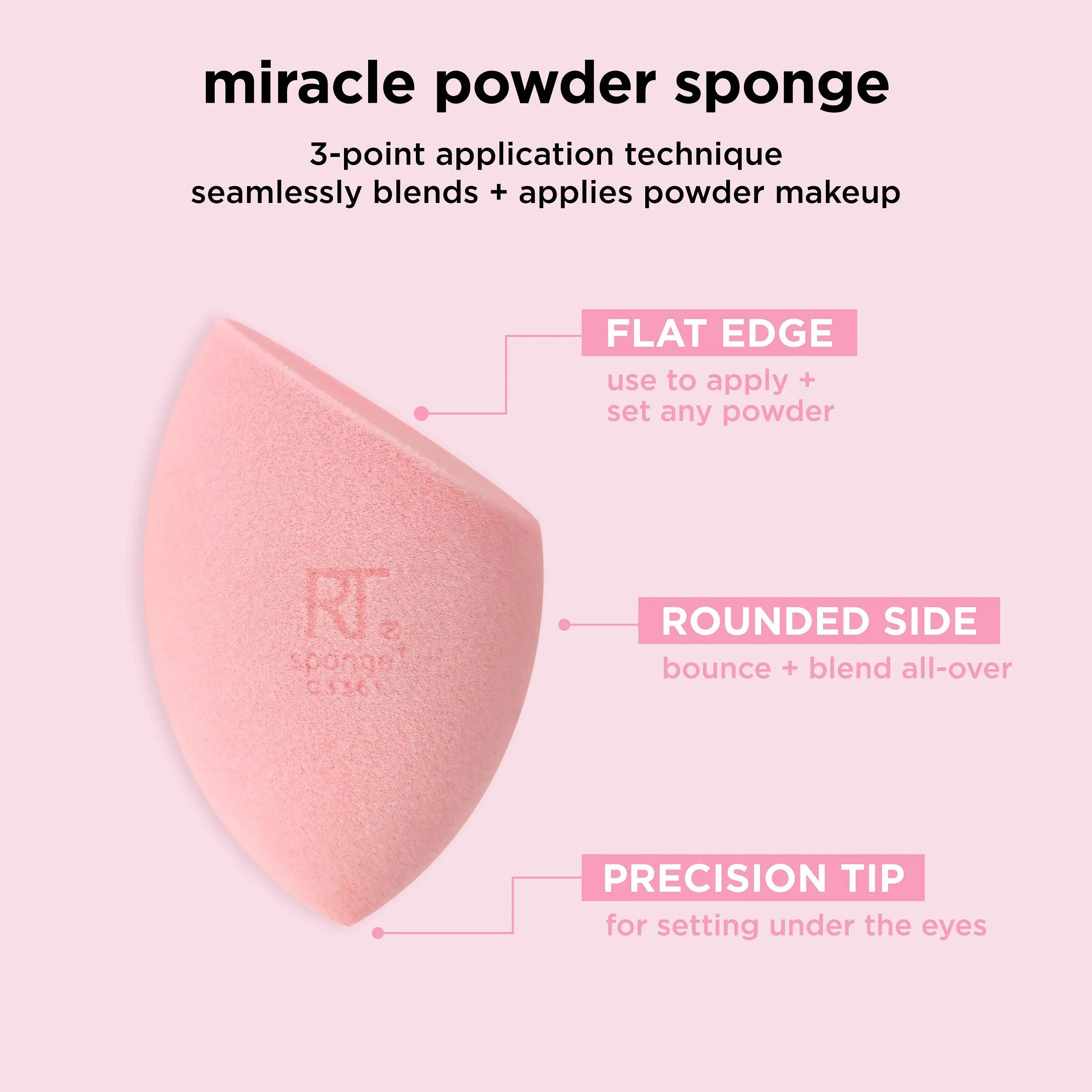 Assorted Makeup Blending Sponges, 6 Pack