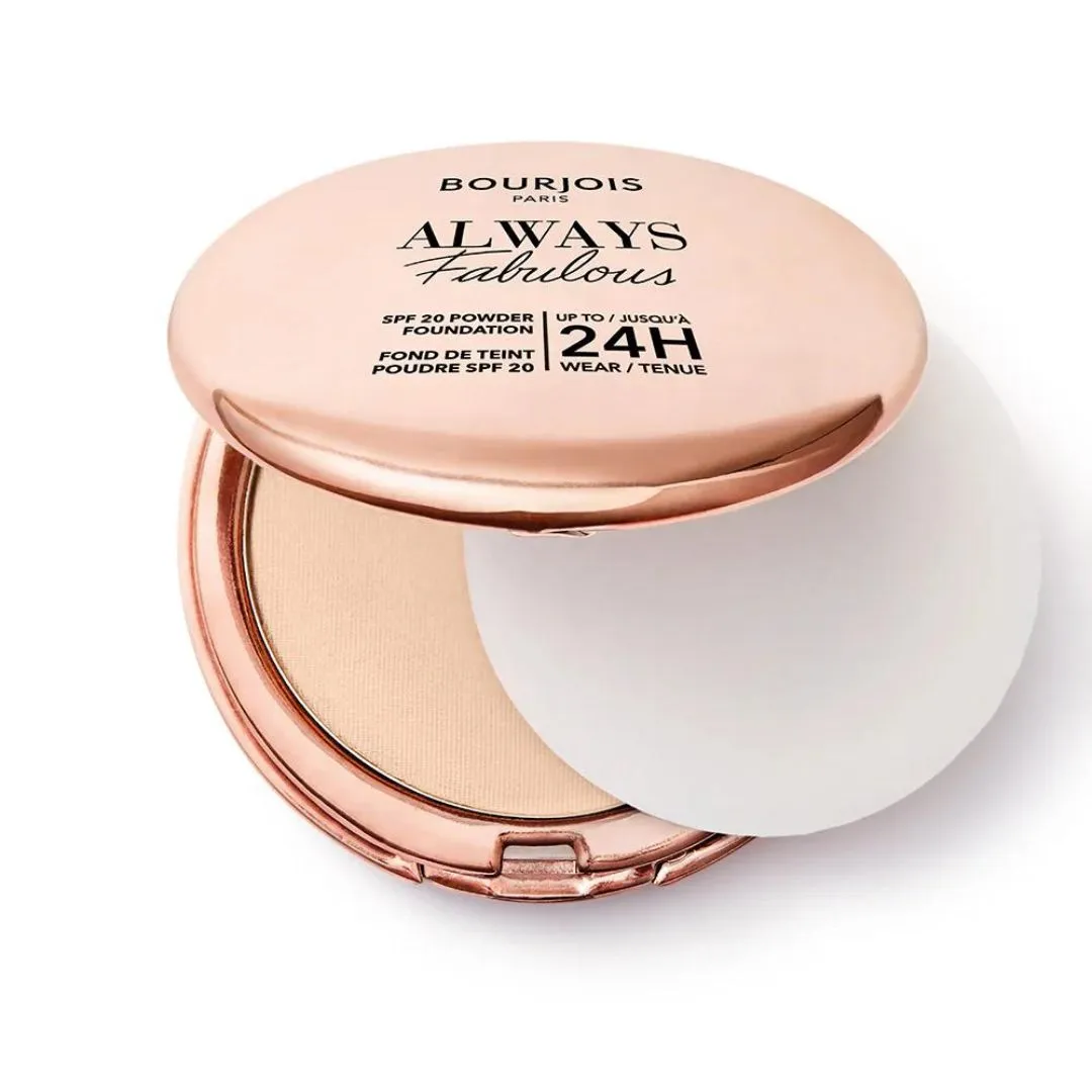 Bourjois Always Fabulous Compact Powder - 125 Ivory