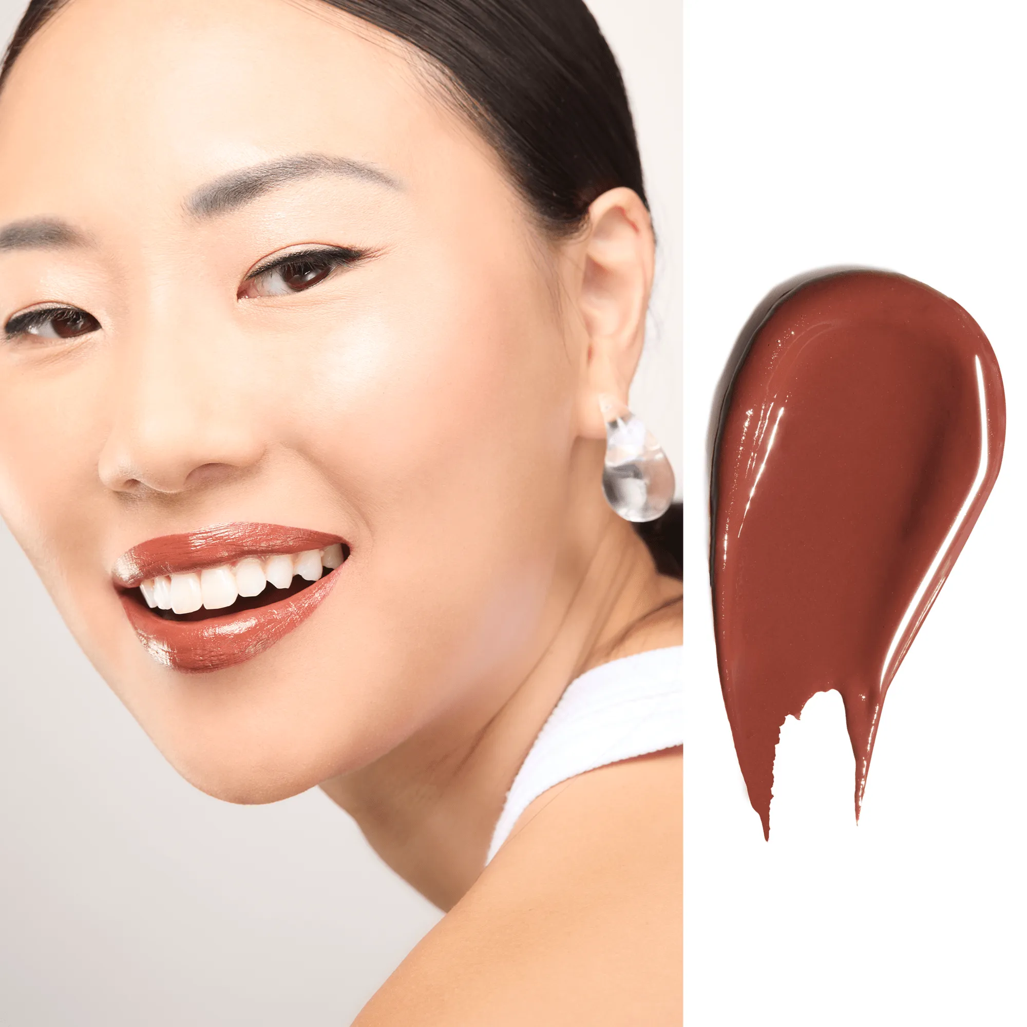 Cocoa Bean - Color Your Smile Lighted Lip Gloss®️