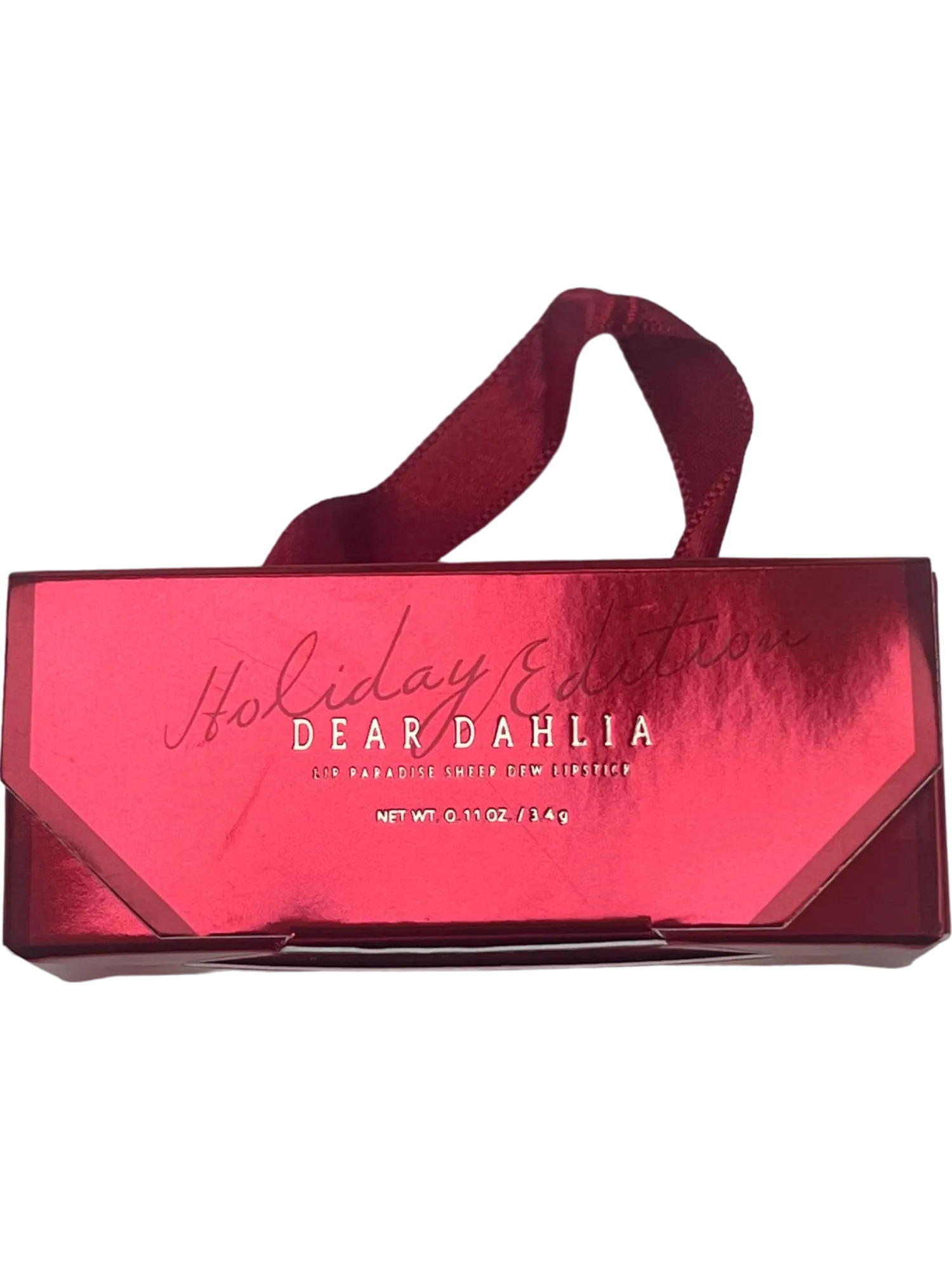 Dear Dahlia Red Lip Paradise Sheer Dew Lipstick Holiday Edition