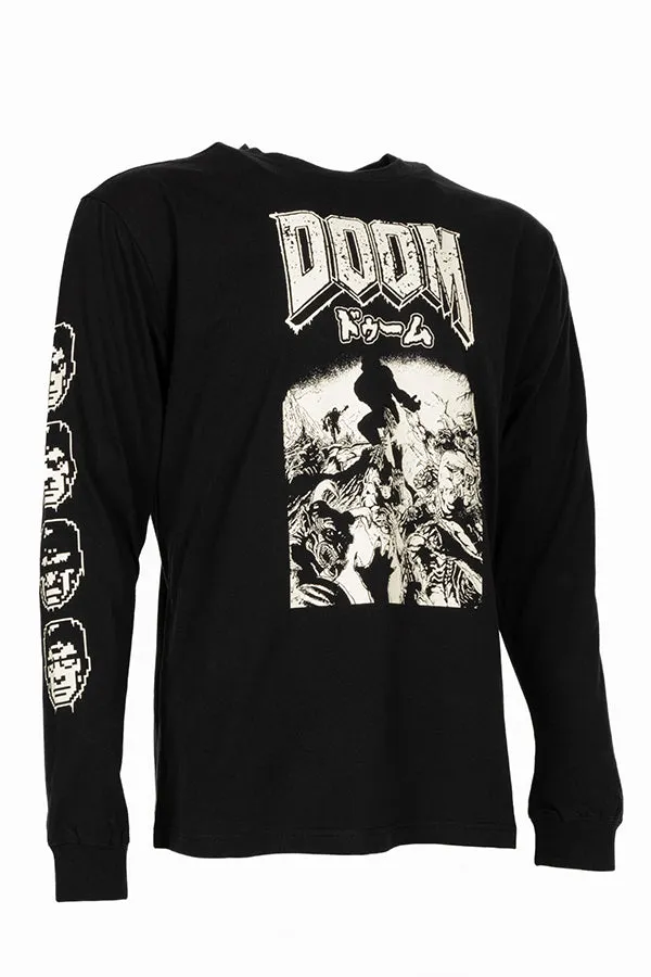 DOOM Rip and Tear Long Sleeve