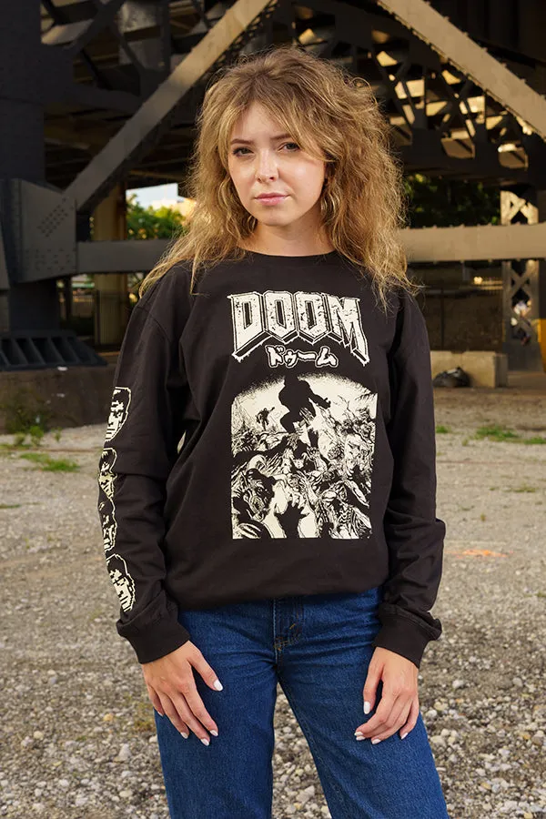 DOOM Rip and Tear Long Sleeve