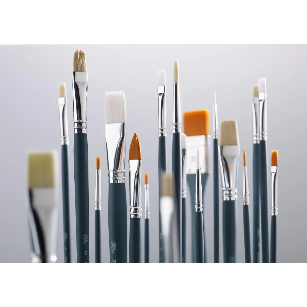 Foundation Acrylic Brush - Short Handle - 3 Pack (3)