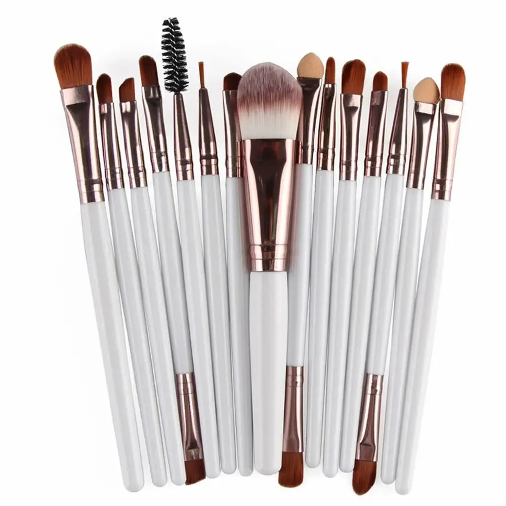 MAANGE 15/18/20Pcs Makeup Brushes Set Powder Foundation Blush Eye Shadow Blend Cosmetic Beauty Make Up Brush Tool Kit Maquiagem