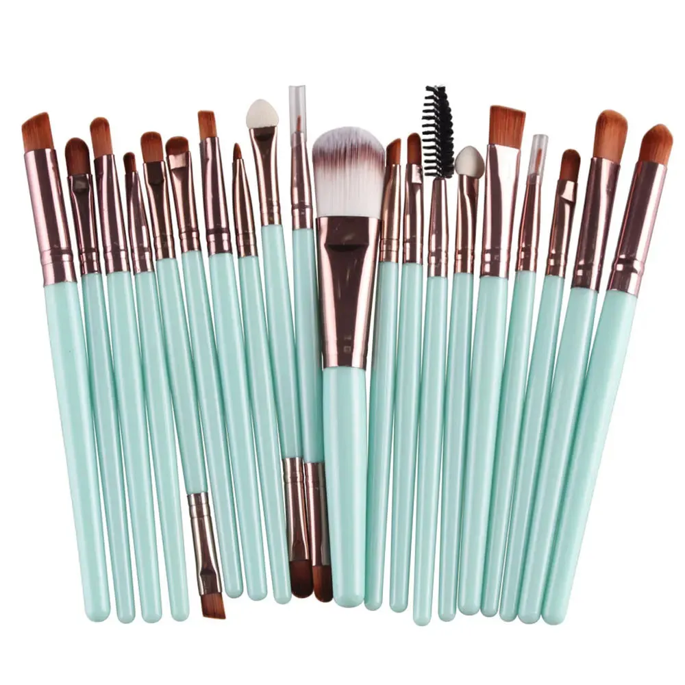 MAANGE 15/18/20Pcs Makeup Brushes Set Powder Foundation Blush Eye Shadow Blend Cosmetic Beauty Make Up Brush Tool Kit Maquiagem