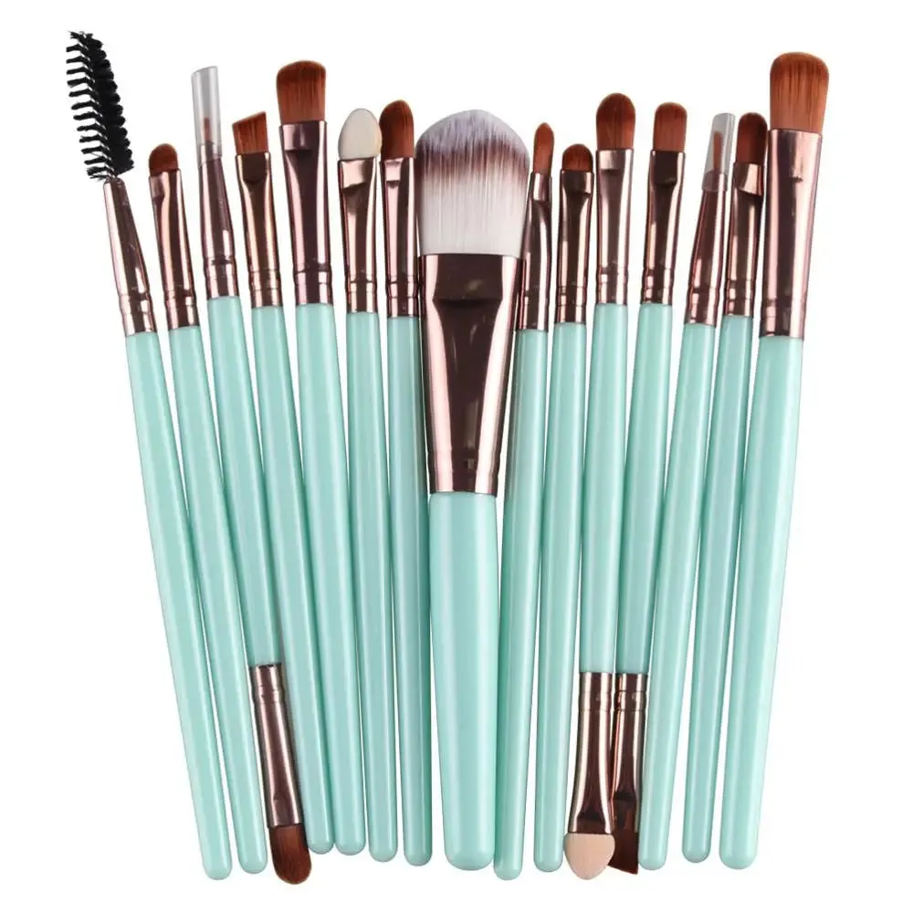 MAANGE 15/18/20Pcs Makeup Brushes Set Powder Foundation Blush Eye Shadow Blend Cosmetic Beauty Make Up Brush Tool Kit Maquiagem