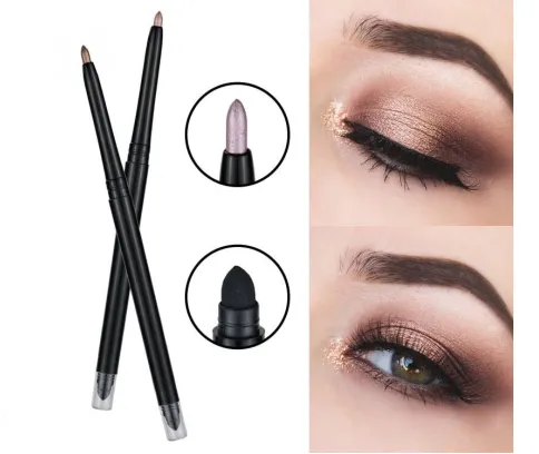 Metal Babes Creamy Dual Eyeshadow   Eyeliner Pencil - MQO 12 pcs