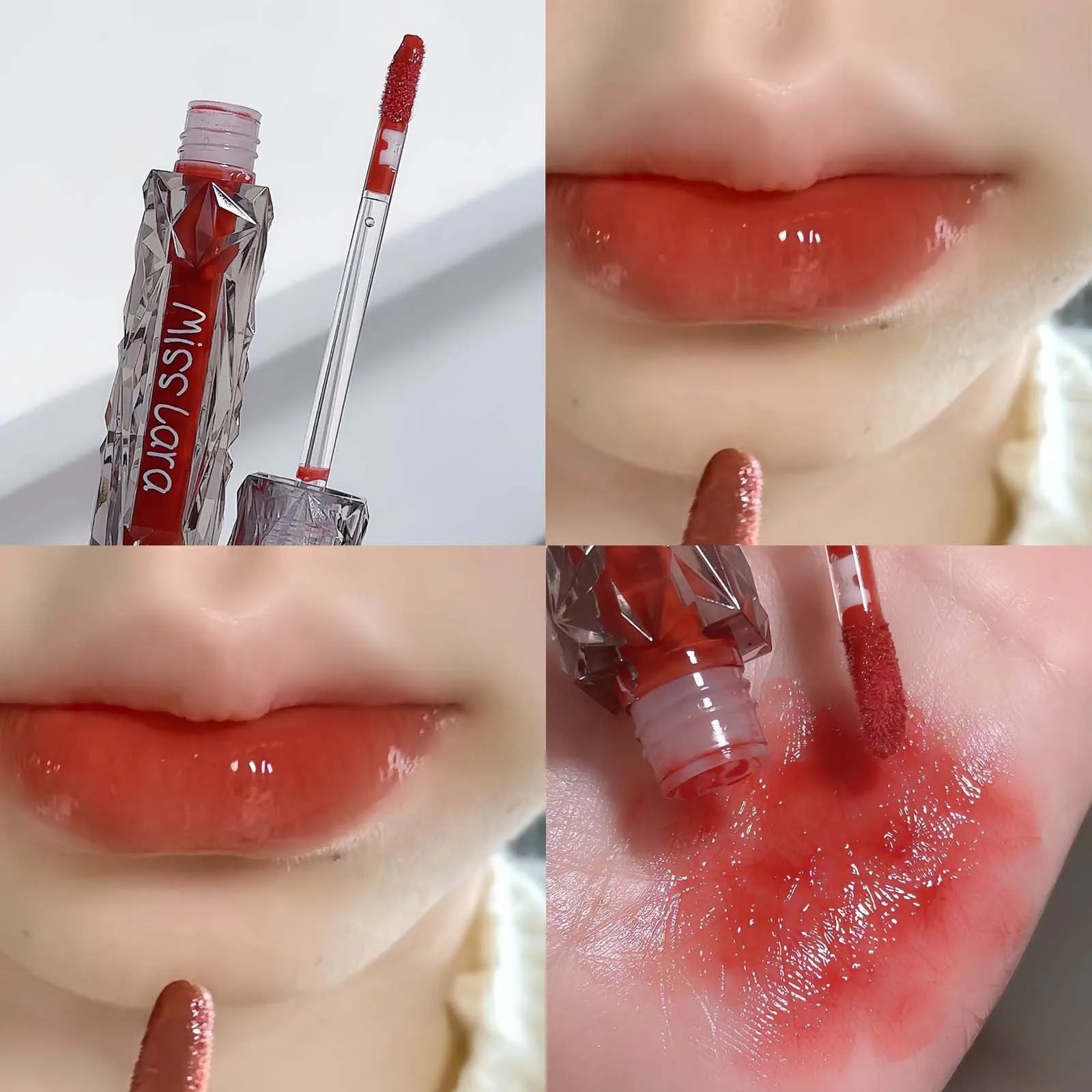 Miss Lara Liquid Lip Gloss And Long-lasting And Non Stick Moisturizing Lip Gloss Makeup Suitable For Women And Girls 1.8ml