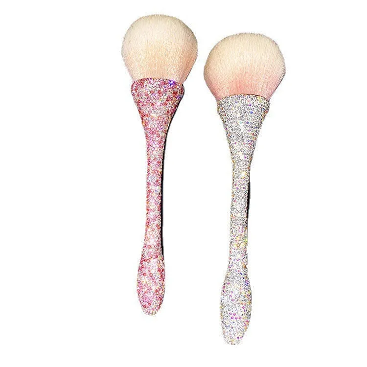 NEW BLING Makeup Comestic powder Brushes Beauty Bedazzled with Rhinestones / Swarovski Foundation