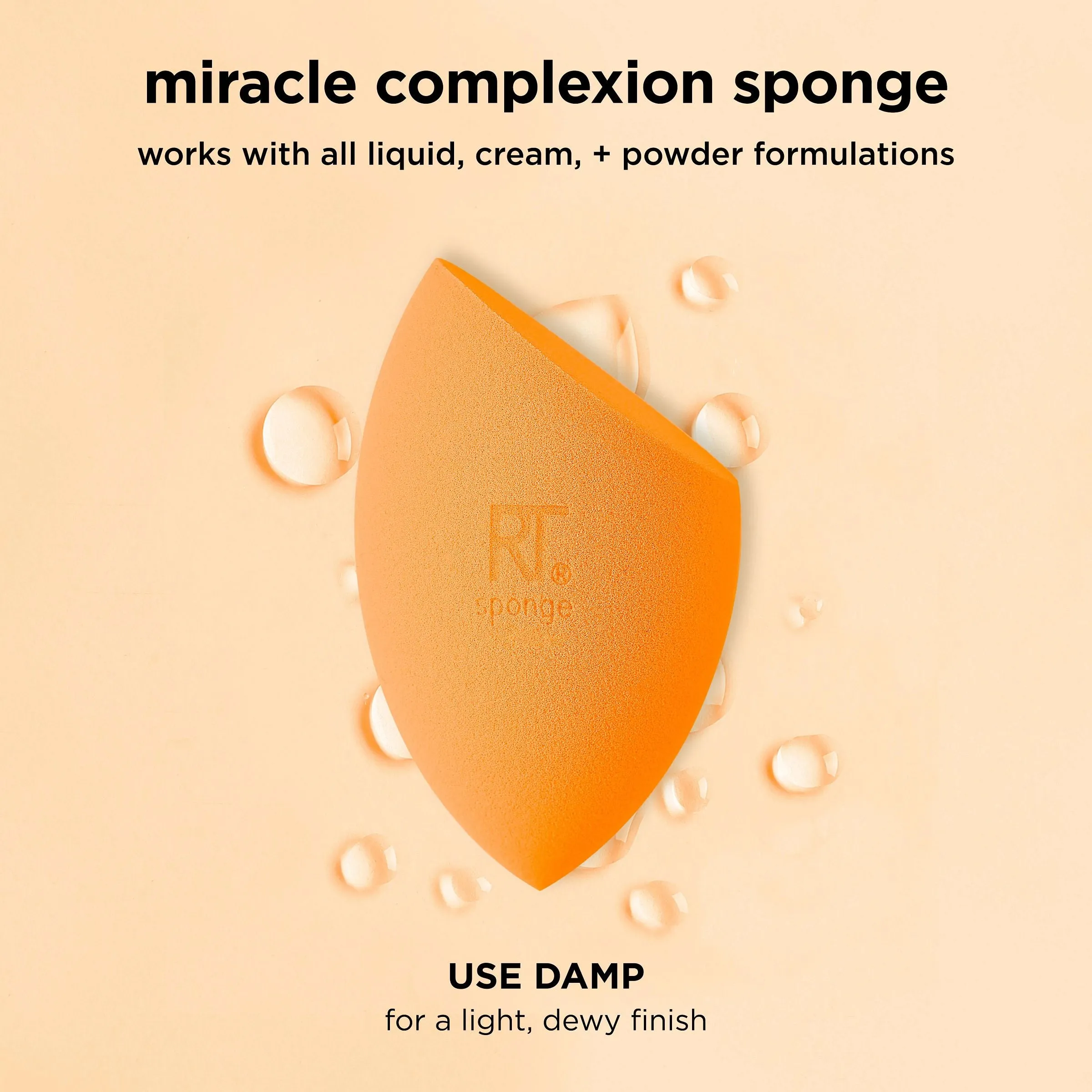 Orange Swirl Miracle Complexion Sponge