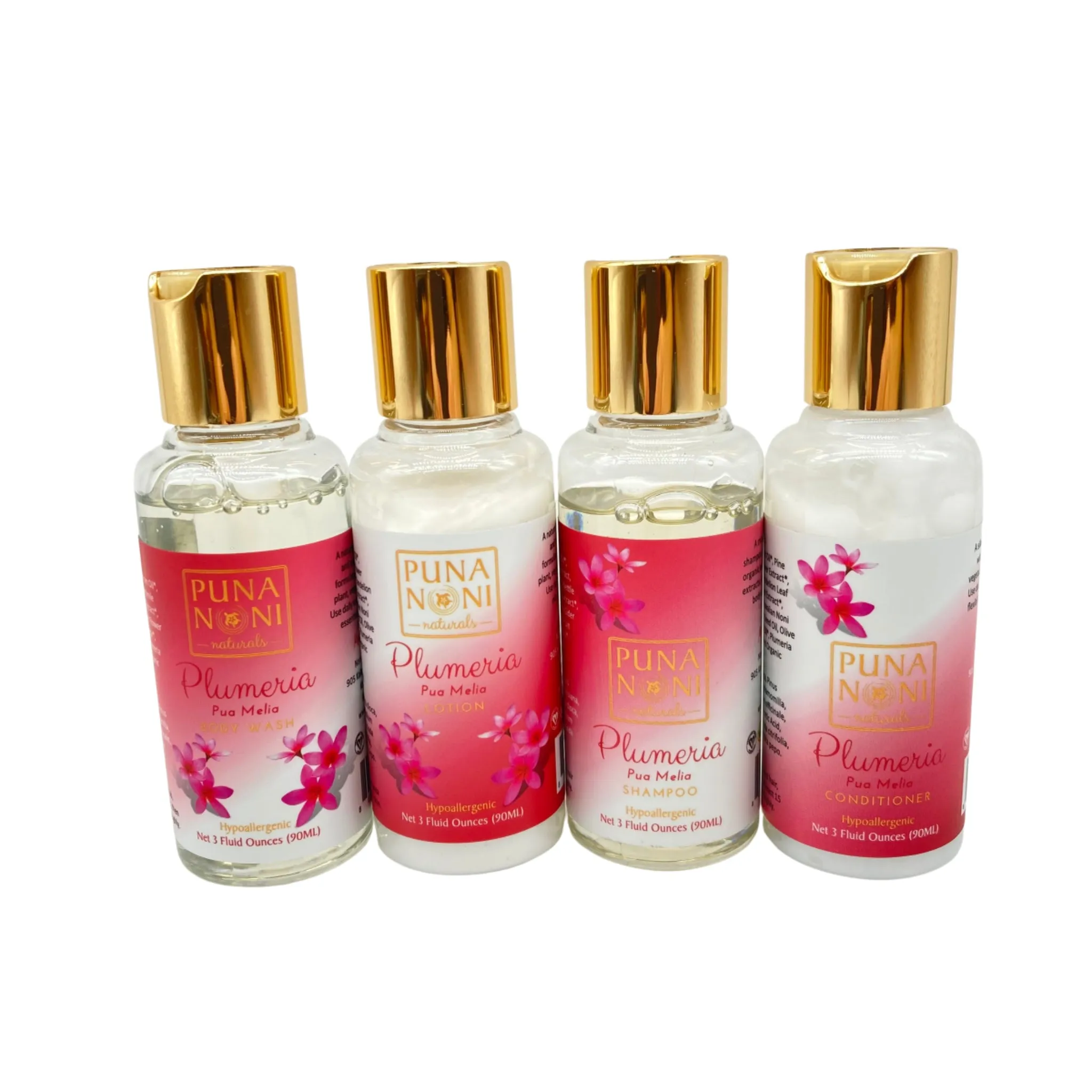 Plumeria Body Care Gift & Travel Set