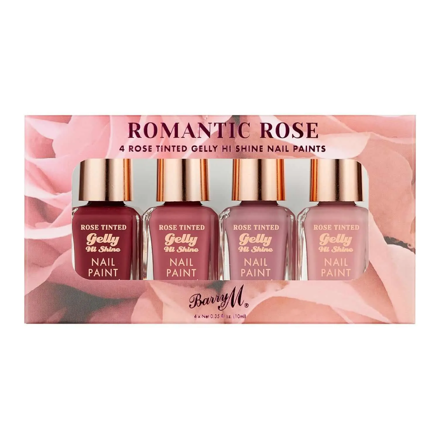 Romantic Rose Nail Paint Gift Set