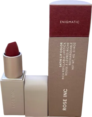 Rose Inc Satin Lip Color Lipstick Enigmatic 4g