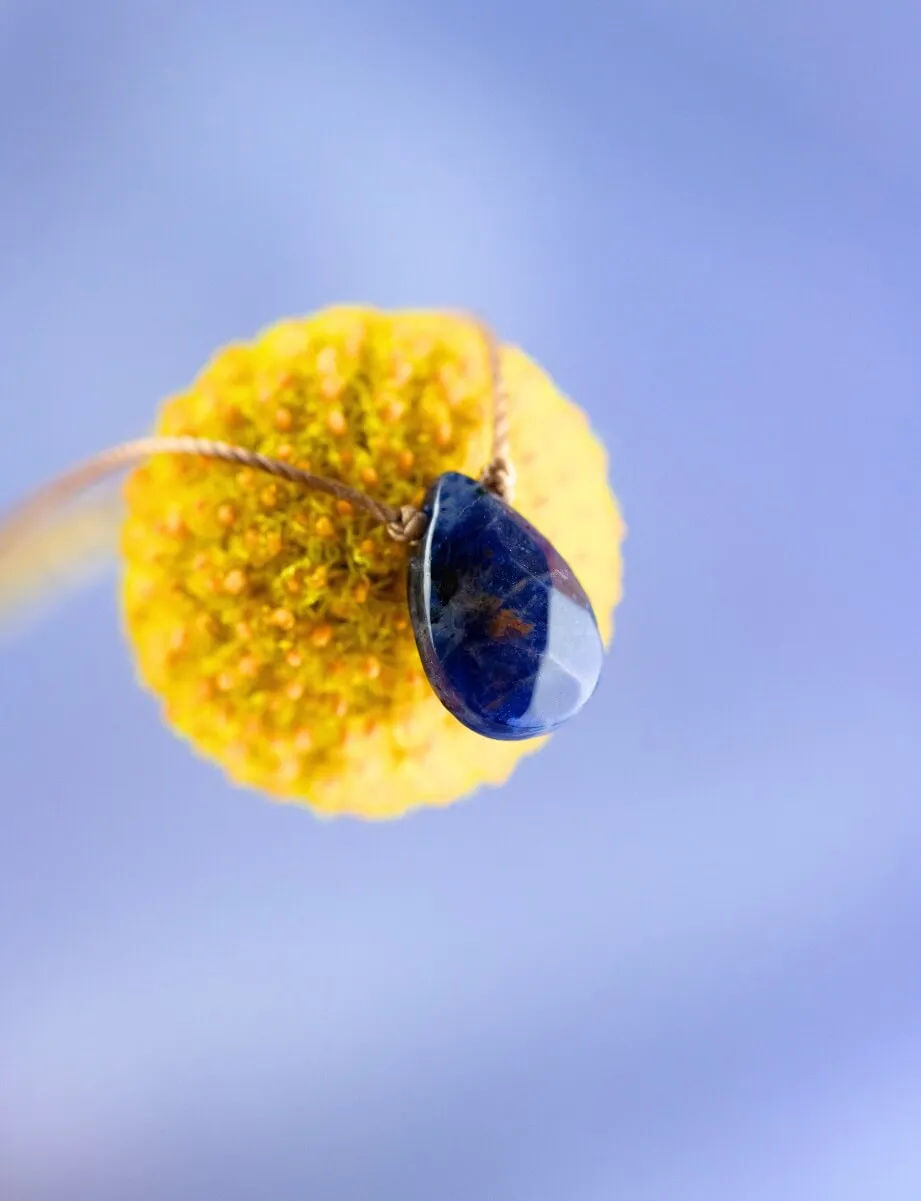 Sodalite Soul-Full of Light Necklace for Confidence