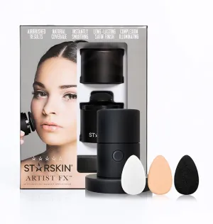 STARSKIN Artist FX™ Auto-Patting Professional Makeup Applicator and Refill Pack