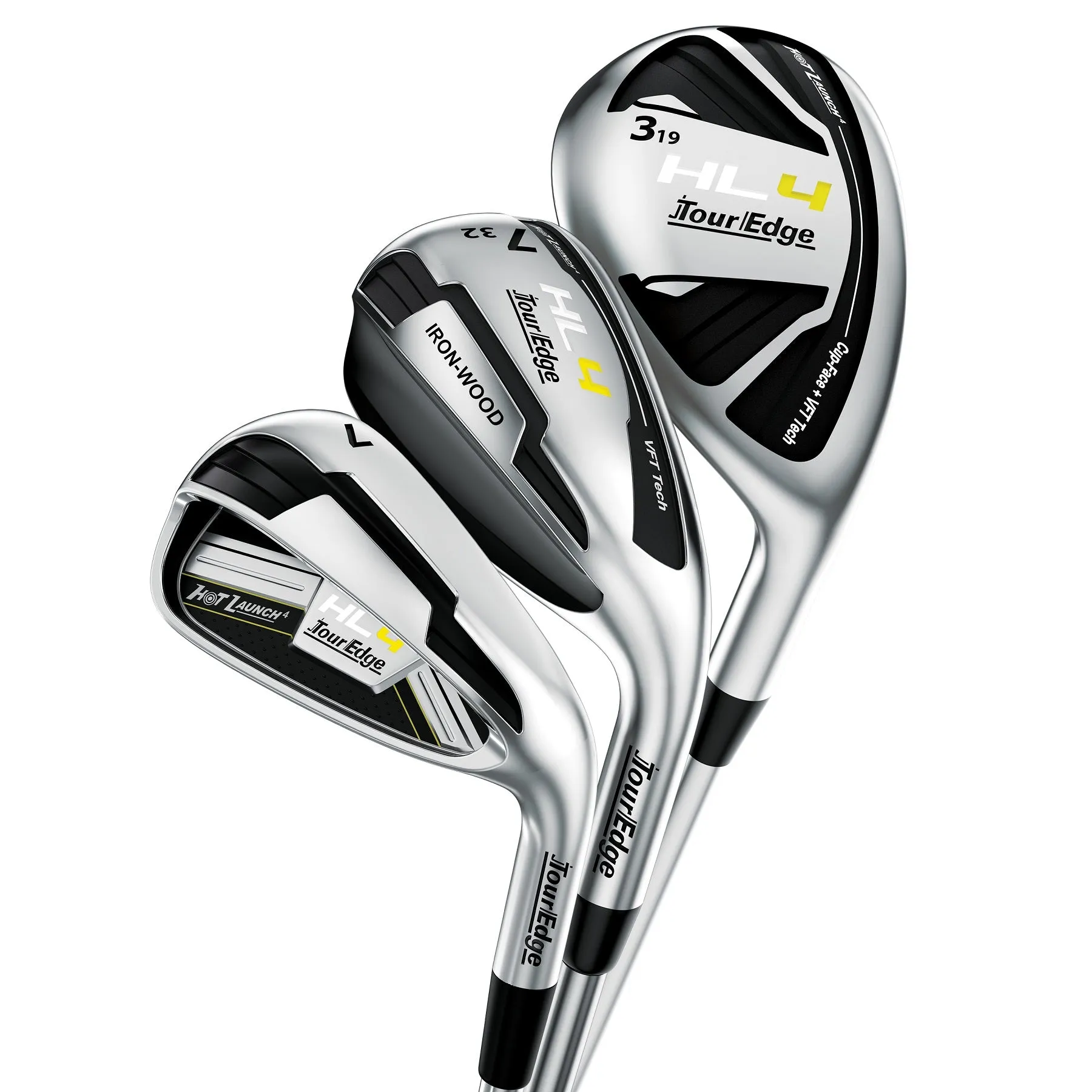 Tour Edge Hot Launch 4 Triple Combo Hybrid Iron Set