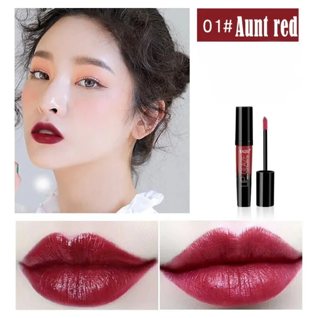 Waterproof Matte Liquid Lipstick Moisturizer Smooth Lip Stick Long Lasting Lip Gloss Beauty Makeup