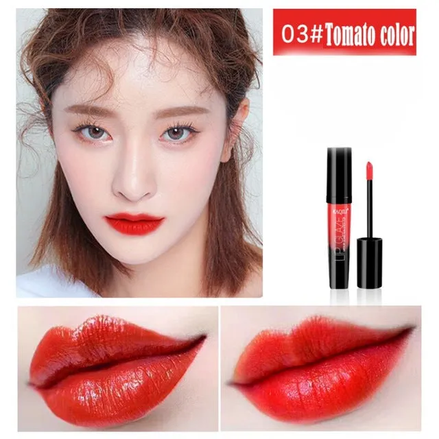 Waterproof Matte Liquid Lipstick Moisturizer Smooth Lip Stick Long Lasting Lip Gloss Beauty Makeup