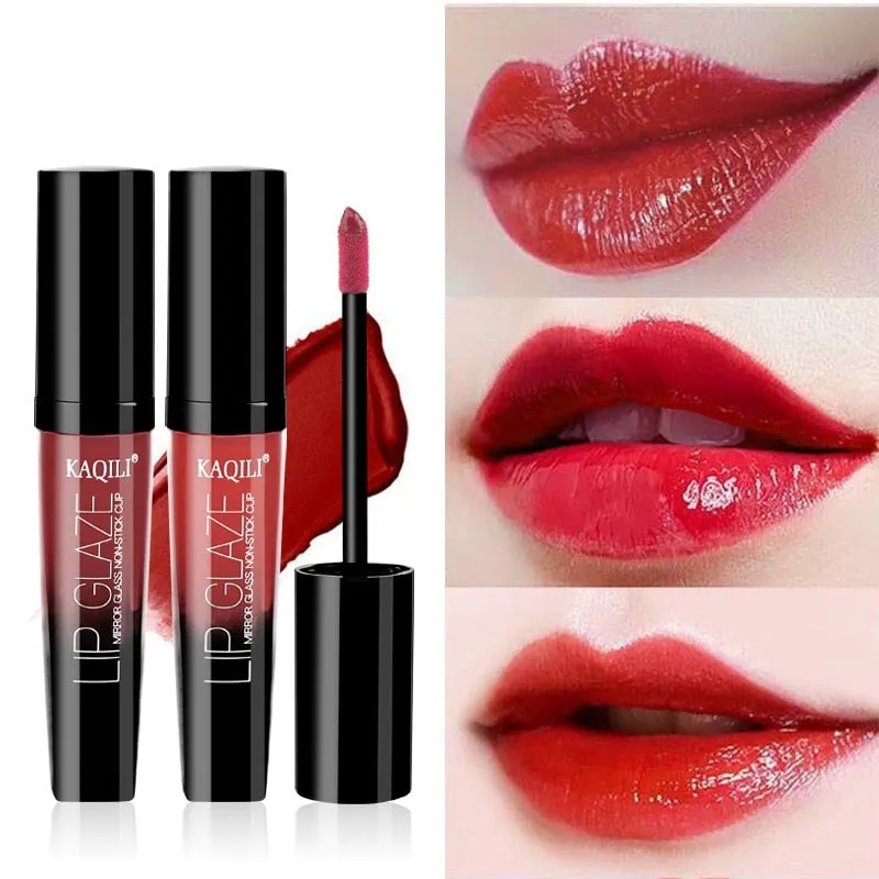 Waterproof Matte Liquid Lipstick Moisturizer Smooth Lip Stick Long Lasting Lip Gloss Beauty Makeup