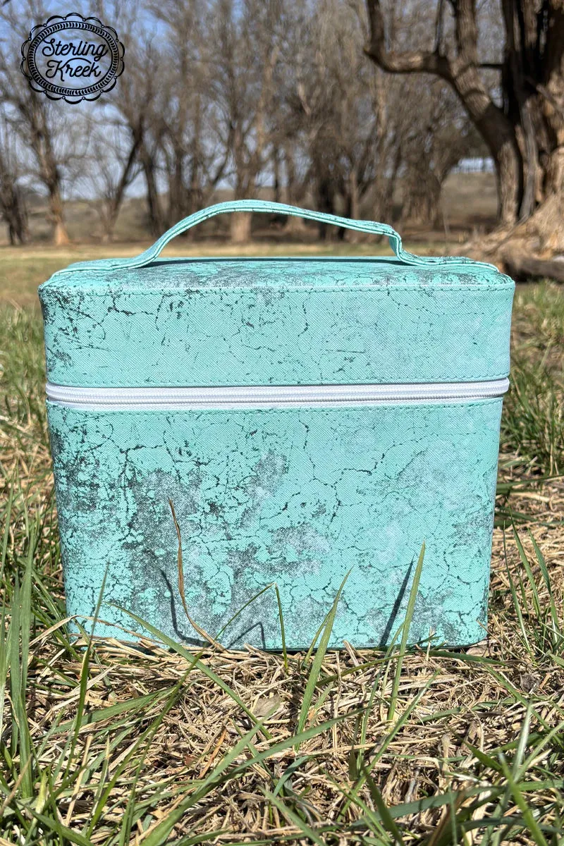 XXL Kamoodle make up box  TURQUOISE HERD